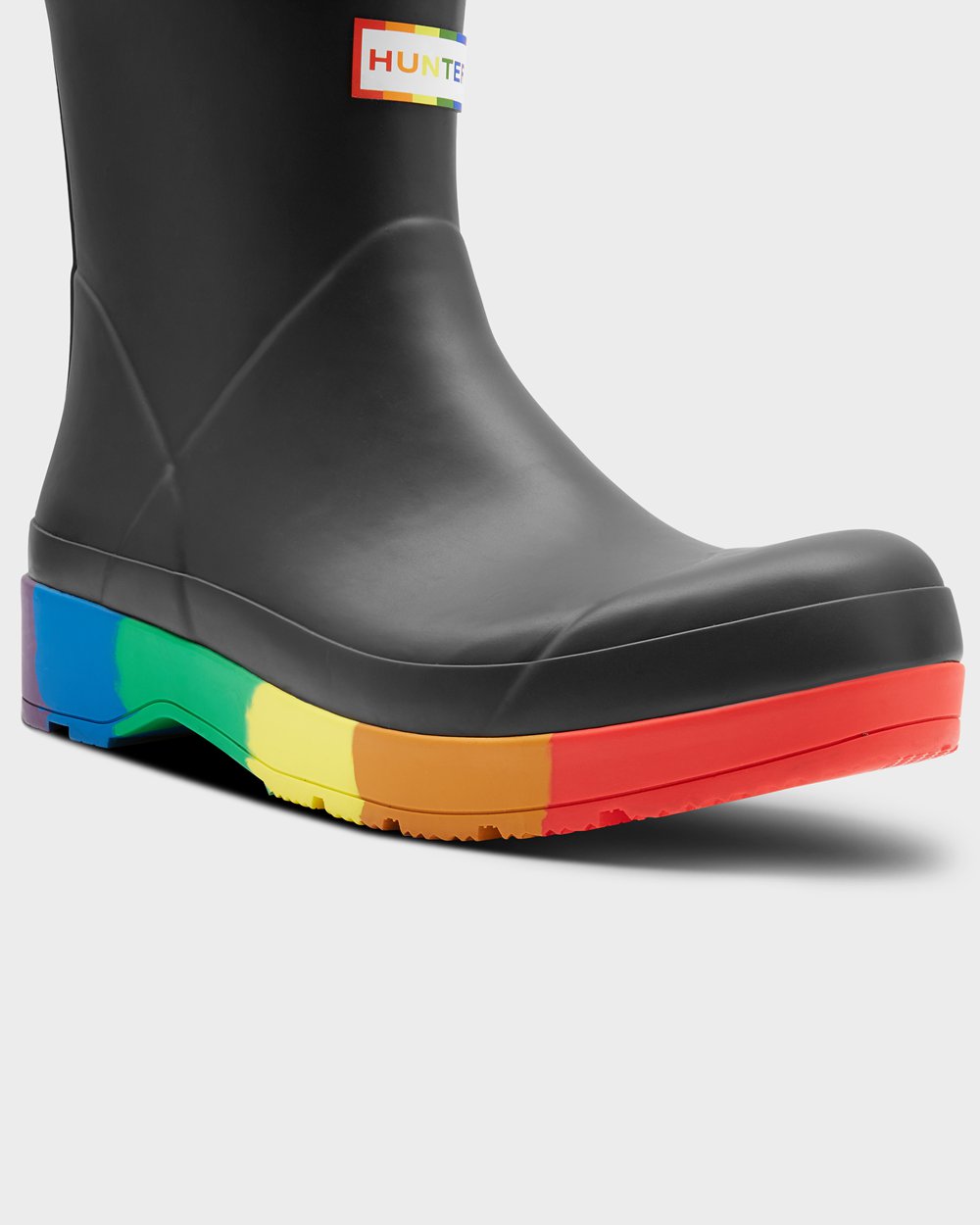 Play Boots Herr - Hunter Original Pride Heeled Rain - Svarta - 157943-YMA